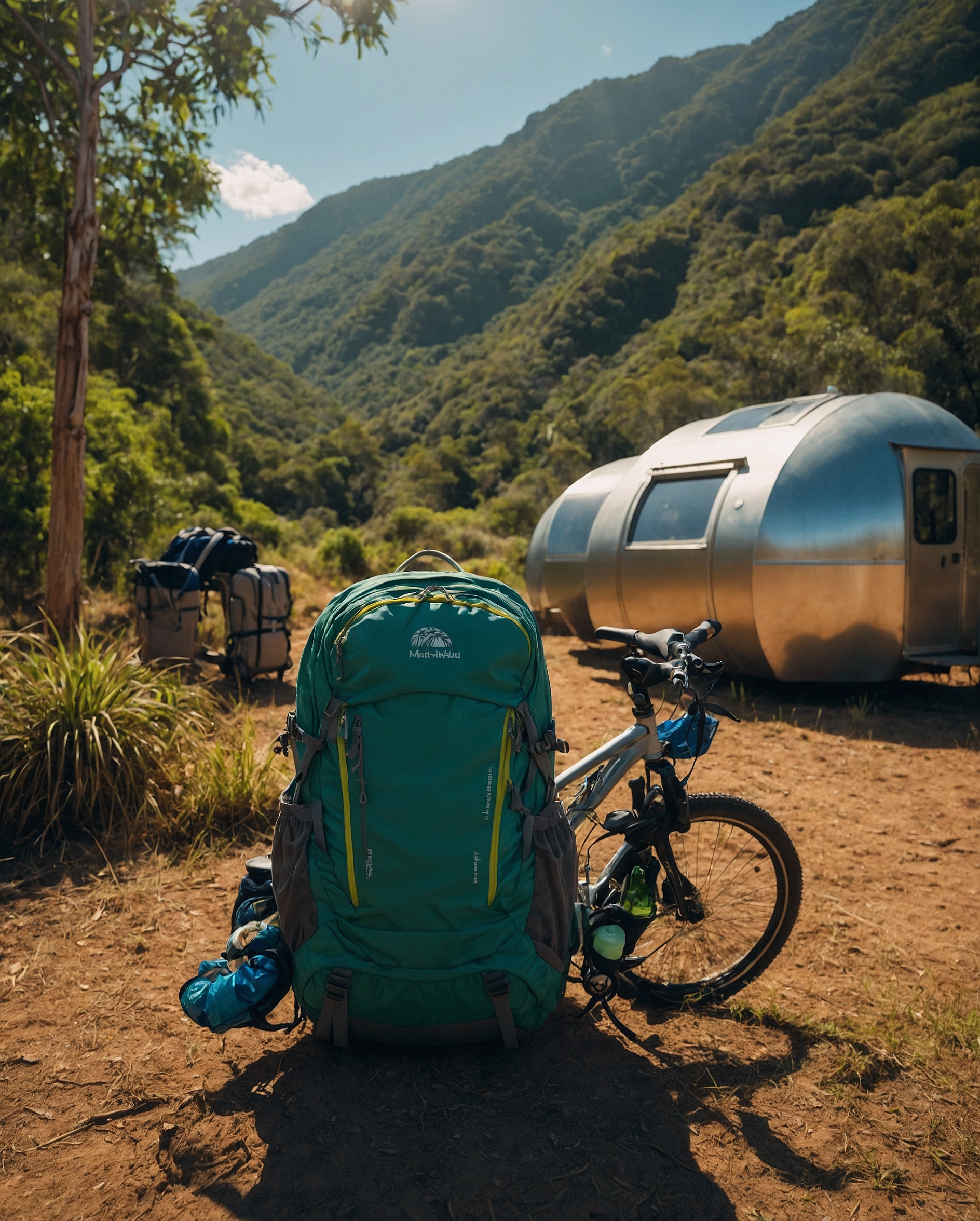 Travel and adventure collage featuring mountain trekking, tropical beaches, cultural cities, desert safaris, and forest retreats | Wandermorego"